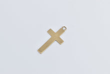 Load image into Gallery viewer, 9K Cross Vintage Christian Faith Symbol Jesus Charm/Pendant Yellow Gold