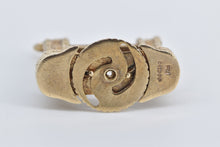 Load image into Gallery viewer, 9K 3D Articulated London Tower Bridge Travel Unique Charm/Pendant Yellow Gold