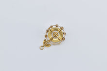 Load image into Gallery viewer, 10K 3D Tambourine Articulated Musical Instrument Charm/Pendant Yellow Gold