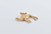 Load image into Gallery viewer, 18K 3D Camel Desert Animal Puffy Charm/Pendant Yellow Gold