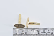 Load image into Gallery viewer, 14K Tiffany &amp; Co. R L S Monogram Vintage Initial Cuff Links Yellow Gold