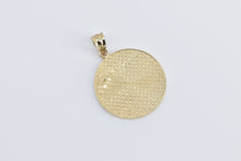 Load image into Gallery viewer, 14K Vintage Thistle Endurance Strength Symbol Pendant Yellow Gold