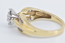 Load image into Gallery viewer, 10K Vintage Marquise Diamond Engagement Ring Yellow Gold