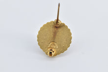 Load image into Gallery viewer, 10K Vintage Enamel Coca Cola 10 Years Service Lapel Pin/Brooch Yellow Gold