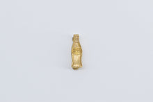 Load image into Gallery viewer, 10K Vintage Coca Cola Bottle Service Lapel Pin/Brooch Yellow Gold