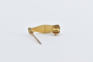 10K Vintage Coca Cola Bottle Service Lapel Pin/Brooch Yellow Gold