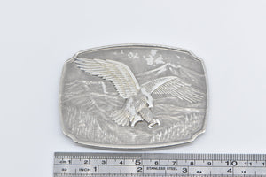 Sterling Silver 200th Anniversary Bald Eagle Commemorative Belt Buckle