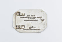 Load image into Gallery viewer, Sterling Silver Jesse James Commem. 100th Anniversary Belt Buckle