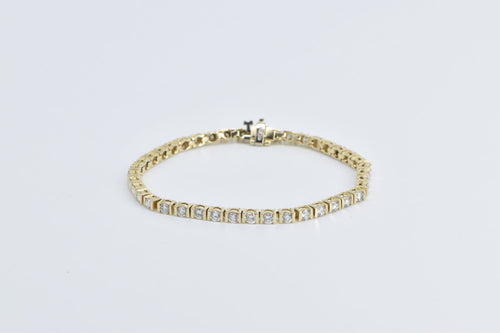 14K 4.50 Ctw Diamond Classic Tennis Bracelet 7