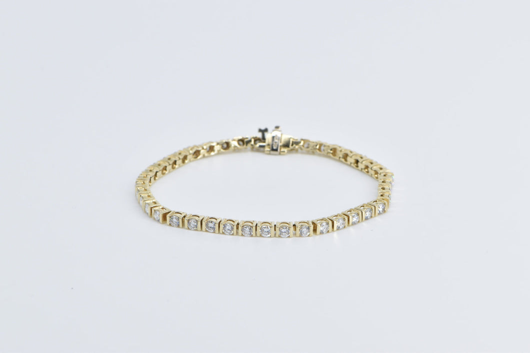 14K 4.50 Ctw Diamond Classic Tennis Bracelet 7