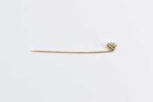 Load image into Gallery viewer, 14K Victorian Tahitian Pearl Baroque Pearl Stick Pin Yellow Gold