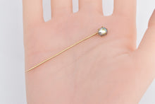 Load image into Gallery viewer, 14K Victorian Tahitian Pearl Baroque Pearl Stick Pin Yellow Gold