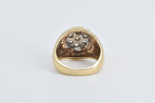 Load image into Gallery viewer, 14K 1.19 Ctw Vintage Diamond Round Cluster Ring Yellow Gold