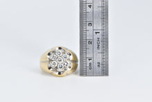 Load image into Gallery viewer, 14K 1.19 Ctw Vintage Diamond Round Cluster Ring Yellow Gold