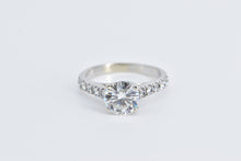 Load image into Gallery viewer, 14K 1.80 Ctw Round Moissanite Classic Engagement Ring Yellow Gold