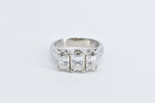 Load image into Gallery viewer, 14K 2.00 Ctw Radiant Moissanite Engagement Ring White Gold