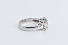 Load image into Gallery viewer, 14K 2.00 Ctw Radiant Moissanite Engagement Ring White Gold