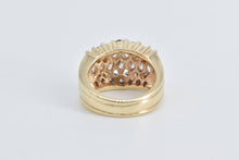 Load image into Gallery viewer, 14K 2.00 Ctw Marquise Diamond Graduated Band Ring Yellow Gold