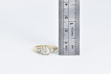 Load image into Gallery viewer, 14K 1940&#39;s 0.55 Ctw Diamond Classic Engagement Ring Yellow Gold