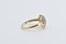 Load image into Gallery viewer, 14K 1.00 Ctw Pave Fancy Brown Diamond Heart Love Ring Yellow Gold