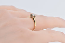 Load image into Gallery viewer, 14K 0.30 Ct Diamond 1940&#39;s Solitaire Engagement Ring Yellow Gold