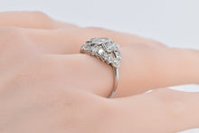 Load image into Gallery viewer, Platinum 1.08 Ctw Marquise Diamond Art Deco Engagement Ring