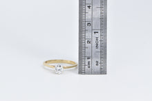 Load image into Gallery viewer, 14K 0.45 Ct Euro Diamond Solitaire Engagement Ring Yellow Gold