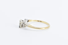 Load image into Gallery viewer, 14K 1940&#39;s 0.23 Ctw Diamond Promise Engagement Ring Yellow Gold