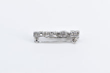 Load image into Gallery viewer, Platinum Tiffany &amp; Co Donald Claflin 1.04 Ctw Diamond Love Pin/Brooch