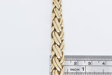 Load image into Gallery viewer, 14K Tiffany &amp; Co Byzantine Link Braid Chain Necklace 16.25&quot; Yellow Gold