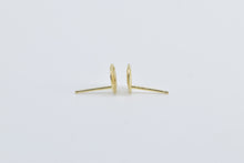 Load image into Gallery viewer, 14K Smile Happy Face Smiley Joy Happiness Stud Earrings Yellow Gold