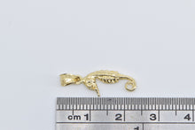 Load image into Gallery viewer, 14K Sea Horse Ocean Animal Beach Motif Charm/Pendant Yellow Gold