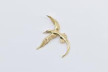 Load image into Gallery viewer, 14K White Tailed Tropic Bird Bermuda Ruby Pendant Yellow Gold