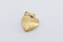 Load image into Gallery viewer, 14K Puffy Heart Love Symbol Romantic Love Pendant Yellow Gold