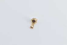 Load image into Gallery viewer, 14K 0.10 Ct Diamond Solitaire Simple Fashion Pendant Yellow Gold