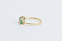 Load image into Gallery viewer, 14K 1.06 Ctw Emerald Diamond Fashion Statement Band Ring Yellow Gold