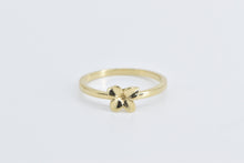 Load image into Gallery viewer, 14K Dogwood Flower Vintage Natural Motif Ring Yellow Gold