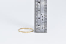 Load image into Gallery viewer, 14K Textured Hammered Stacking Fashion Band Ring Yellow Gold