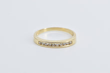 Load image into Gallery viewer, 14K Vintage Diamond Classic Vintage Wedding Band Ring Yellow Gold