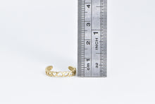 Load image into Gallery viewer, 14K Heart Love Symbol Vintage Toe Ring Yellow Gold