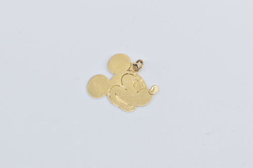 14K Mickey Mouse Walt Disney Productions Cartoon Charm/Pendant Yellow Gold