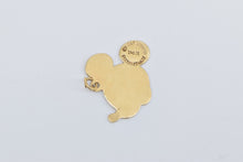 Load image into Gallery viewer, 14K Mickey Mouse Walt Disney Productions Cartoon Charm/Pendant Yellow Gold