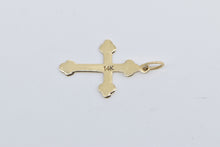 Load image into Gallery viewer, 14K Cross Christian Faith Symbol Religious Charm/Pendant Yellow Gold