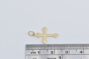 14K Cross Christian Faith Symbol Religious Charm/Pendant Yellow Gold