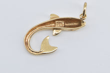 Load image into Gallery viewer, 14K Mud Shark Ocean Animal Beach Motif Charm/Pendant Yellow Gold