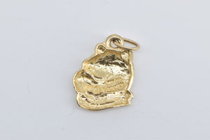 14K Winnie the Pooh Walt Disney Production Charm/Pendant Yellow Gold