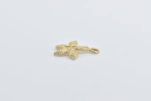 14K Star Fish Sea Star Ocean Beach Motif Charm/Pendant Yellow Gold