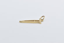 Load image into Gallery viewer, 14K Crutch Leg Foot Doctor Medicine Nurse Charm/Pendant Yellow Gold