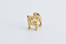 Load image into Gallery viewer, 14K 3D English Bulldog Dog Puppy Pet Animal Charm/Pendant Yellow Gold