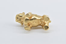 Load image into Gallery viewer, 14K 3D English Bulldog Dog Puppy Pet Animal Charm/Pendant Yellow Gold